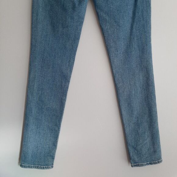 LEVI'S 721 | High Rise Skinny Light Blue Wash Jeans Sz 26 - Picture 7 of 13